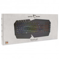 Clavier Gamer Mécanique White Shark GK-2104 Templier RVB - Noir Clavier Gamer Mécanique White Shark GK-2104 Templier RVB - Noir