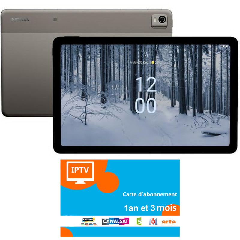 Tablette Nokia T21 10 36 Gris SpaceNet Tunisie