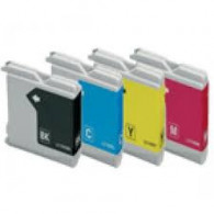 Cartouche d'encre Brother LC1000  Adaptable - Magenta