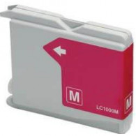 Cartouche d'encre Brother LC1000  Adaptable - Magenta