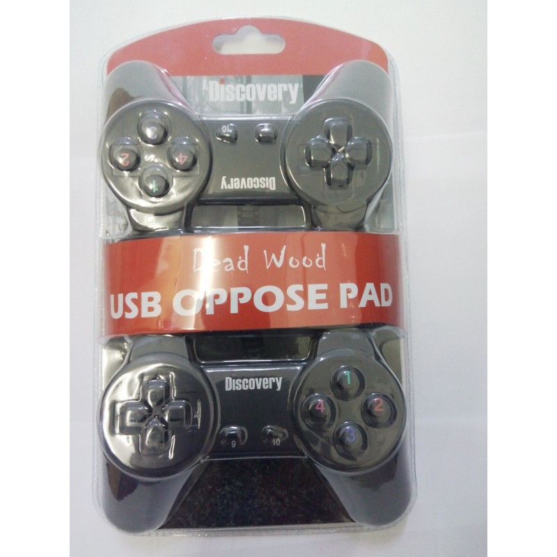 MANETTE DE JEUX DOUBLE DISCOVERY DJS-8012 USB