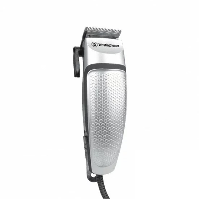 Coffret Tondeuse pour Barbe Corps Et Cheveux de la marque  Westinghouse WH1143 contient 21 pièces  couleur Silver
