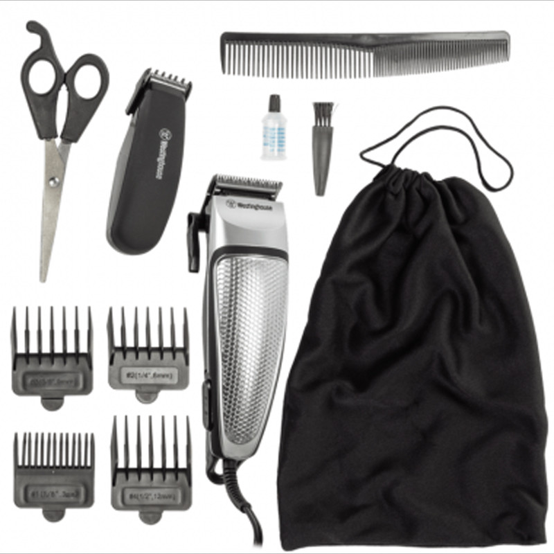 Set de 2 Tondeuse Barbe Corps Et Cheveux Westinghouse WH1148 13p - Silver & Noir