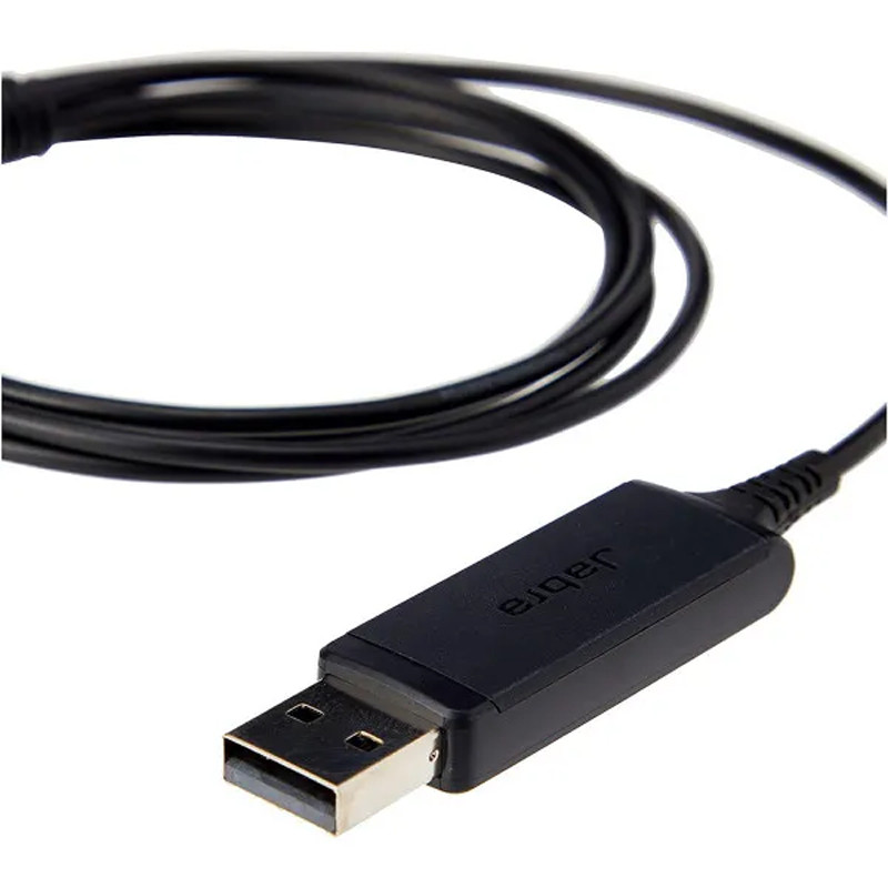 Cordon Adaptateur de la marque Jabra Link 230 QD Vers USB couleur Noir