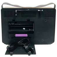 Haut Parleur Portable Radio FM de la marque Meier RX-BT89SQ couleur Marron