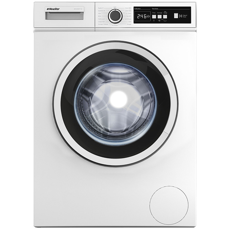 Machine à Laver Frontale Newstar MFA0610CT1W 6Kg - Blanc