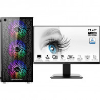 Pc De Bureau Gamer AMD Ryzen 5 16 Go 480Go SSD Noir