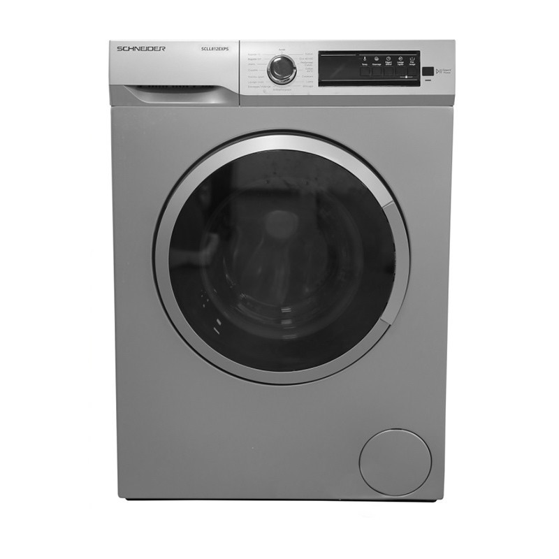 Machine à Laver Frontale SCHNEIDER SCLL810EXPS 8 KG Avec Afficheur Silver en Tunisie