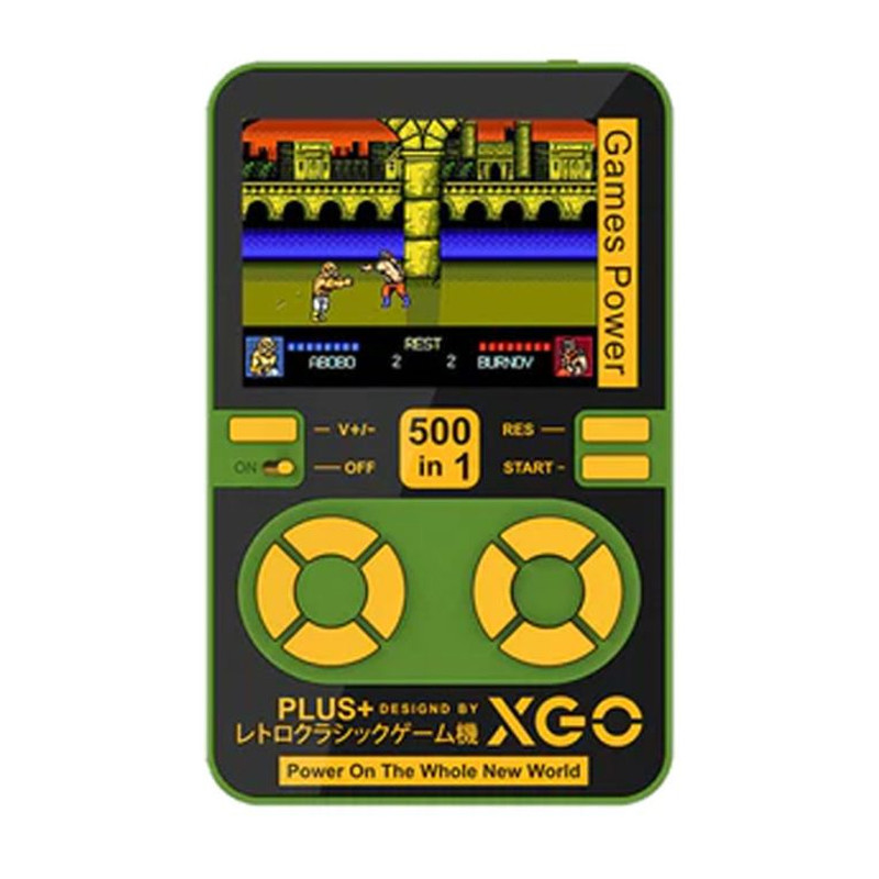 Power Bank Sans Fil Et Console De Jeux BLULORY 5000 mAh GP02 - Vert Power Bank Sans Fil Et Console De Jeux BLULORY 5000 mAh GP02 - Vert