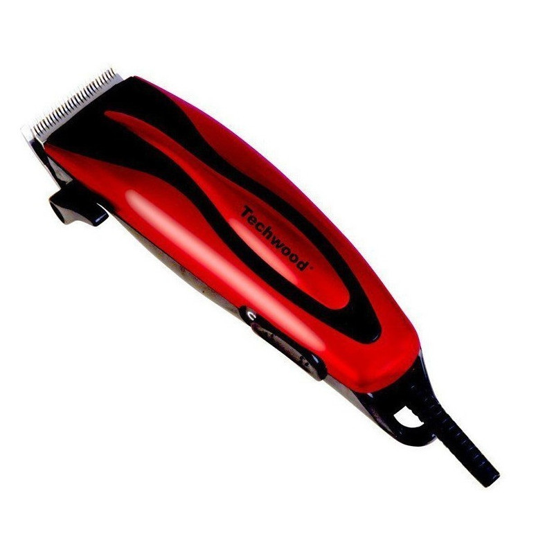Tondeuse Cheveux Et barbe Techwood TT-615 - Rouge Tondeuse Cheveux Et barbe Techwood TT-615 - Rouge
