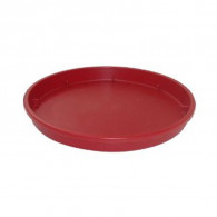 Soucoupe Linéa Viomes  dimension D12 cm couleur Bordeau