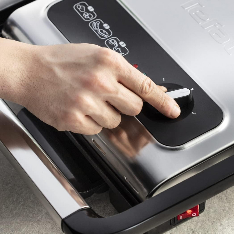 Grill Viande & Panini Tefal GC242D12 2000W - Noir