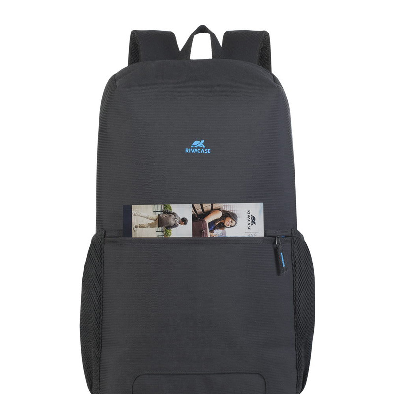 Sacoche Rigide Rivacase Pour Ordinateur Portable 11.6" à 15.6" - Protection Anti-Choc - Bandoulière Amovible
