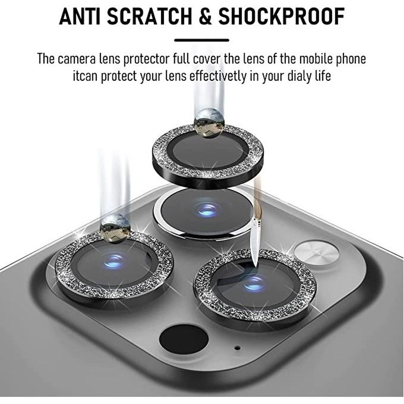 Protecteurs D'objectifs Camera Pour iPhone 12 Pro Max - SpaceNet