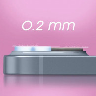 Protecteurs d'Objectifs Camera Pour iPhone 14 - Bleu Brillant