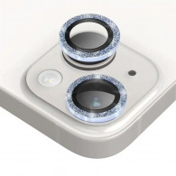 Protecteurs d'Objectifs Camera Pour iPhone 14 - Bleu Brillant