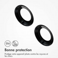 Protecteurs D'objectifs Camera Pour iPhone 13 - Noir