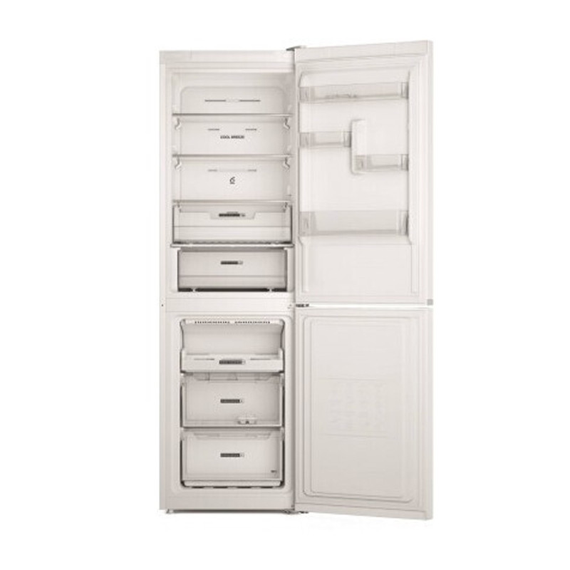 Réfrigérateur Combiné de la marque Whirlpool W7X82OW 6é Sens et de capacité 360 Litres, Couleur Blanc