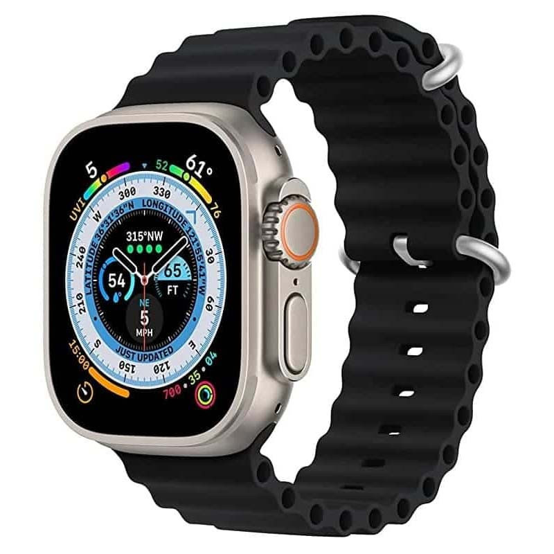 Pack Montre Connectée T55 Ultra Pro Max + 2 Ceintures + Earbuds - Noir Pack Montre Connectée T55 Ultra Pro Max + 2 Ceintures + Earbuds - Noir
