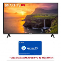 Téléviseur TCL S6500  40" Full HD LED Smart Noir (40S6500)