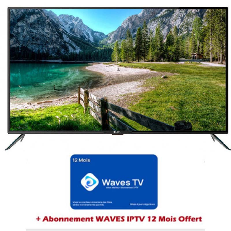 Téléviseur TCL C635 55" 4K QLED Google TV & Game Master Pro Noir (55C635)