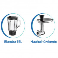 Robot Pétrin Biolux RP13T 1300W - Inox