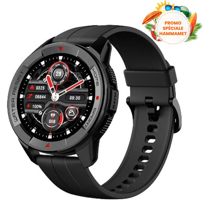 Montre Connectée Xiaomi Mibro X1 - Noir Montre Connectée Xiaomi Mibro X1 - Noir