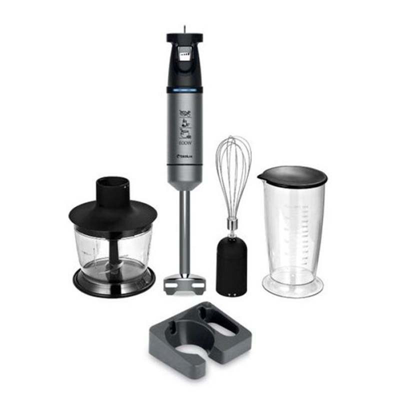 Pack Robot Pétrin Biolux RP13T +  Mixeur Plongeant 3En1 Biolux MOD-MP06T 600W Gratuit - Inox