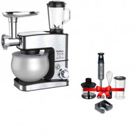 Pack Robot Pétrin Biolux RP13T +  Mixeur Plongeant 3En1 Biolux MOD-MP06T 600W Gratuit - Inox
