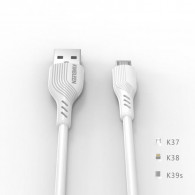 Câble de Charge Kingleen K37 USB vers Micro USB - Blanc