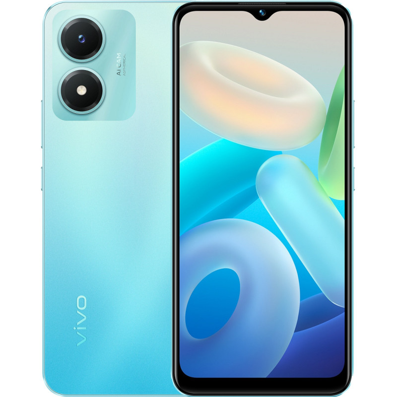 Smartphone Vivo Y02S 3Go 32Go Bleu Smartphone Vivo Y02S 3Go 32Go Bleu