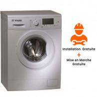 Lave Linge Frontale ITWASH 6Kg Silver (ITG612S)