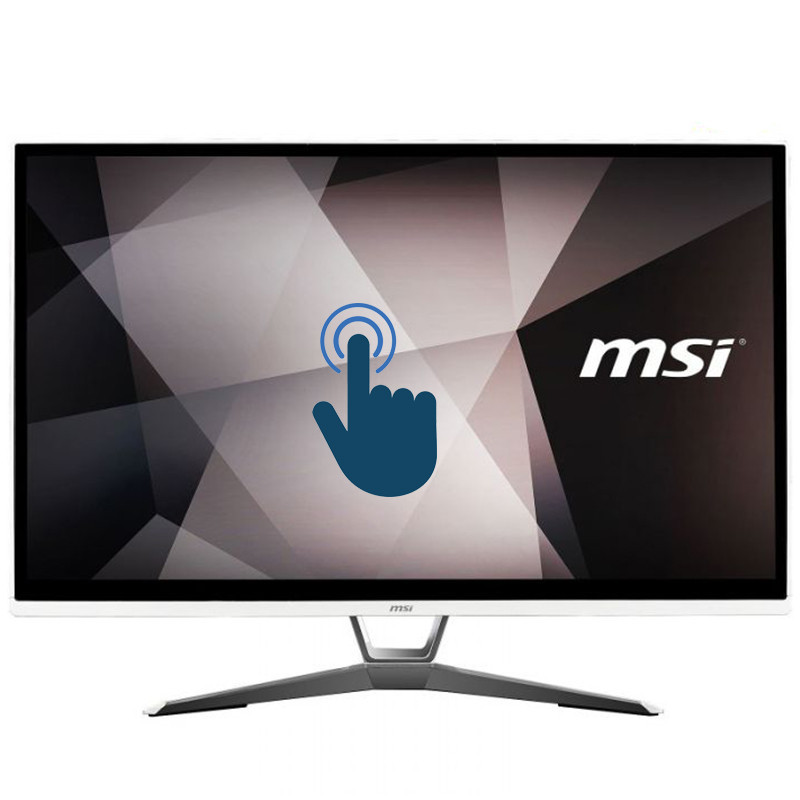 Pc De Bureau Tout En Un MSI Pro 22XT 10M I7 10Gén 8Go 256Go SSD Blanc (9S6-ACD312-688)