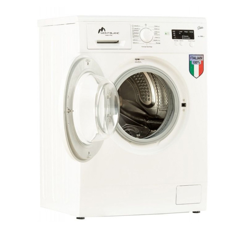 Machine à laver MontBlanc Frontale  6 Kg Blanc