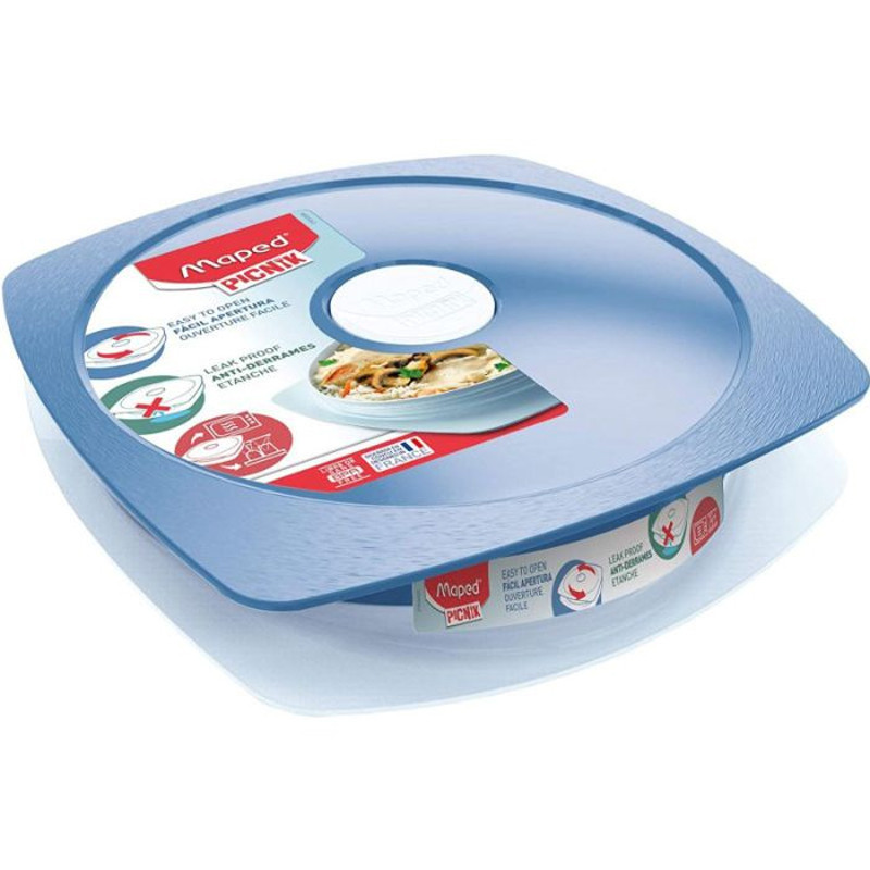 Assiettes Adulte a Déjeuner Maped - Bleu (870203)