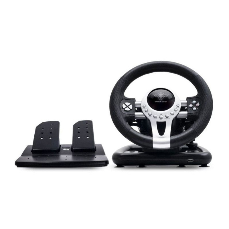 Volant & PédaleSpirit Of Gamer Sog RWP2 Pour PS3 / PS4 / Xbox One - Noir Volant & PédaleSpirit Of Gamer Sog RWP2 Pour PS3 / PS4 / Xbox One - Noir