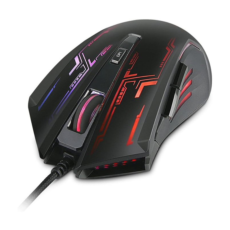 Souris Gaming Lenovo Legion M200 RGB 5 boutons 2400 DPI - Noir
