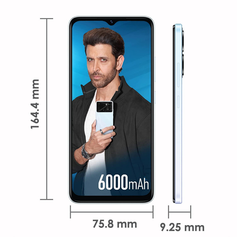 Smartphone Itel P40 4Go 128Go Bleu