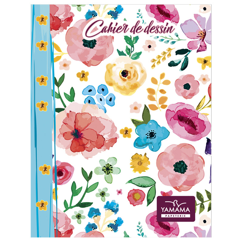 Cahier De Dessin Uni Yamama 16 Pages Petit Modèle