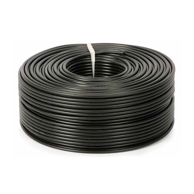 Bobine Cable RG59 200M - Noir
