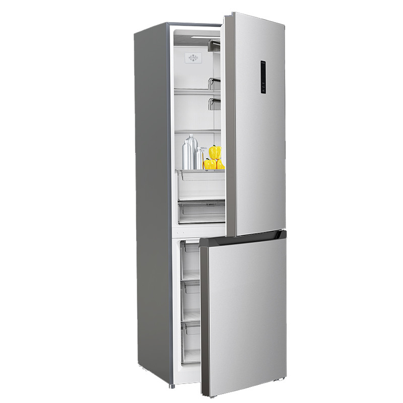 Réfrigérateur SABA Combiné 381 L NoFrost Silver FN2-47 + afficheur