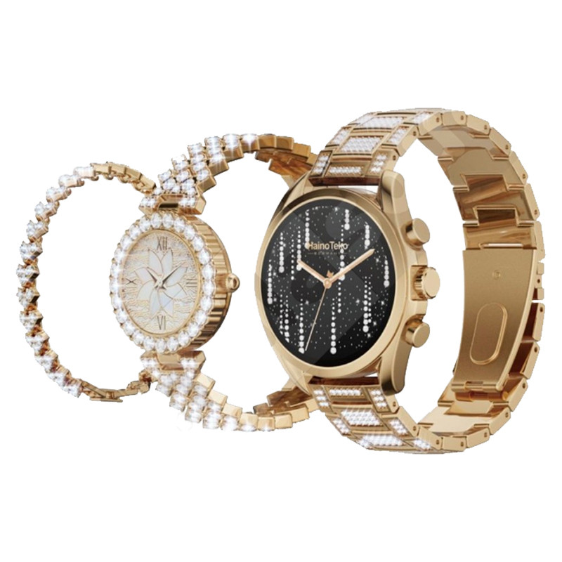 Montre Connectée Haino Teko RW 17 - Gold Montre Connectée Haino Teko RW 17 - Gold