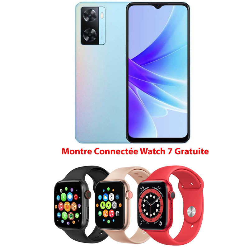 Smartphone Oppo A77s 8Go 128Go Bleu Smartphone Oppo A77s 8Go 128Go Bleu