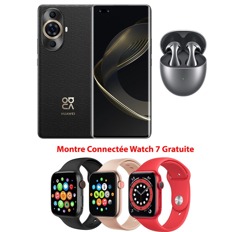 Pack Smartphone Huawei Nova 11 Pro 8Go 256Go + Huawei FreeBuds 5