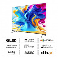 Téléviseur TCL C645 55" QLED 4K Smart Android - Noir Téléviseur TCL C645 55" QLED 4K Smart Android - Noir