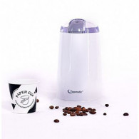 Pack Moulin à Café Topmatic 140w Blanc + Balance De Cuisine Topmatic  Noir