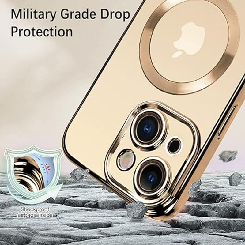 Coque Pour IPhone 13 Pro Magnétique - Gold