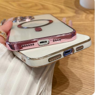 Coque Pour IPhone 12 Pro Magsafe - Rose