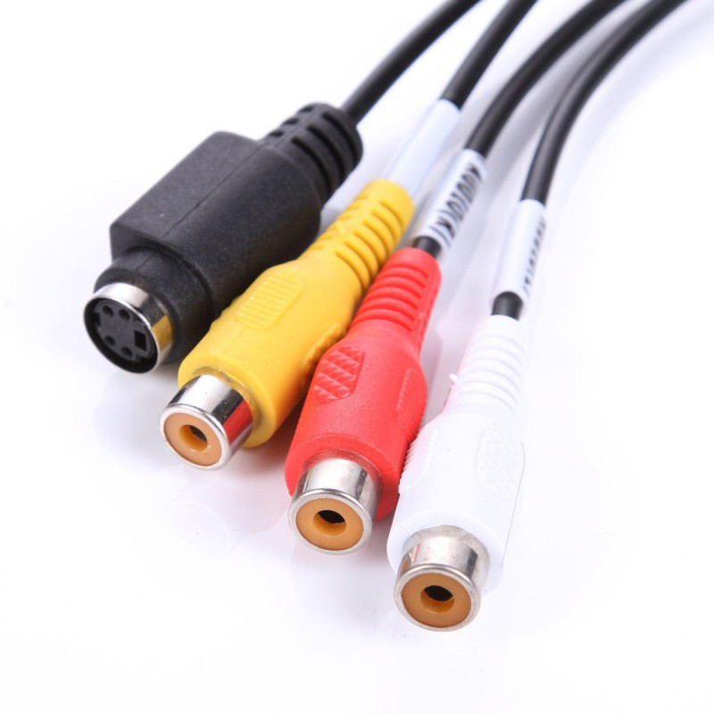 Clé D'acquisition EasyCAP Video-Audio USB + 3RCA Noir