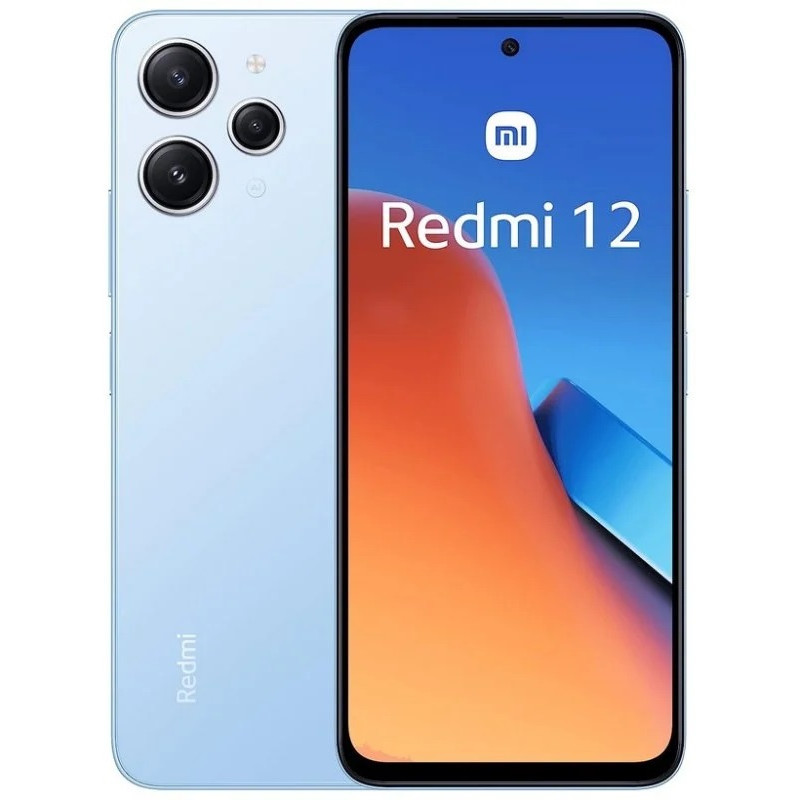 Smartphone Xiaomi Redmi 12 8Go 256Go Bleu Smartphone Xiaomi Redmi 12 8Go 256Go Bleu